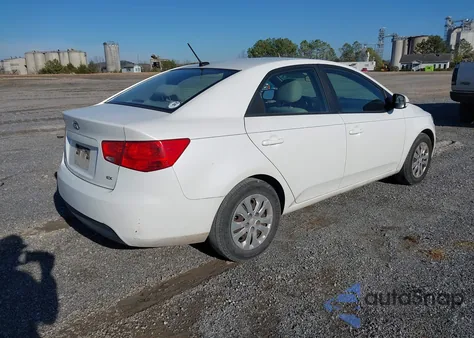 2011 Kia Forte Ex z USA, uszkodzony, nr VIN KNAFU4A24B5393476